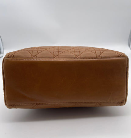 DIOR  lady dior vintage leather bag