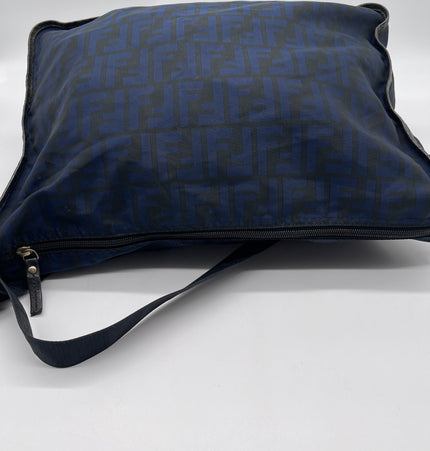 Fendi FF cloth messenger bag