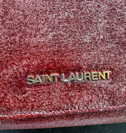 Saint Laurent glitter shoulder bag