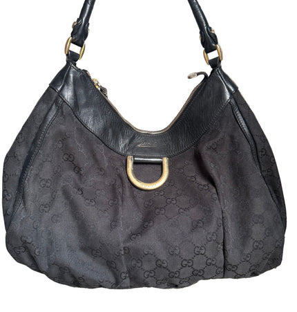 Gucci d ring shoulder bag