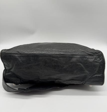 Balenciaga city mettalic shoulder bag