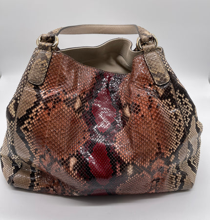 Gucci Soho phyton leather shoulder bag