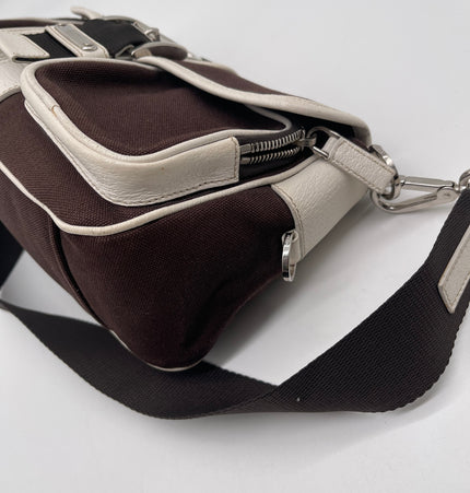Prada pocket shoulder bag