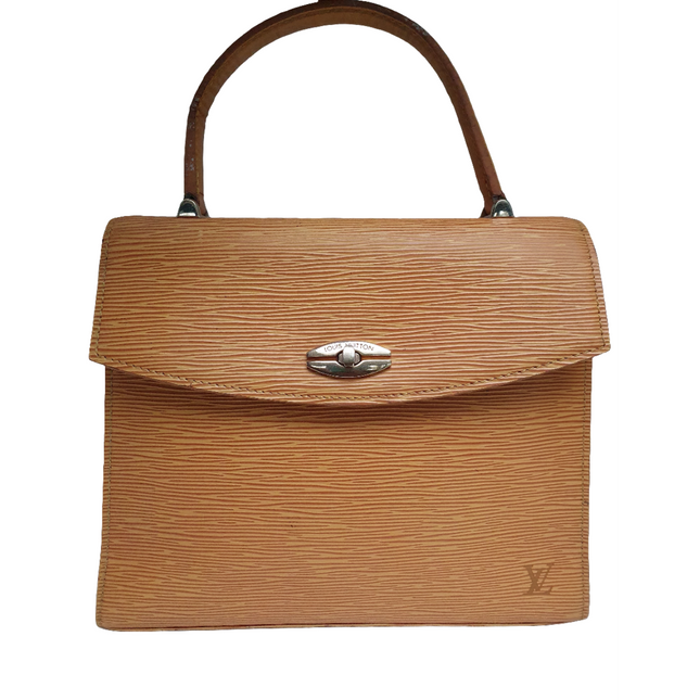 Louis vuitton malesherbes handbag epi leather