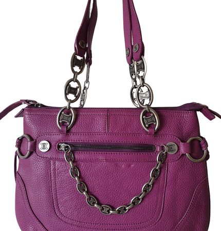 CELINE  triomphe vintage shoulder bag