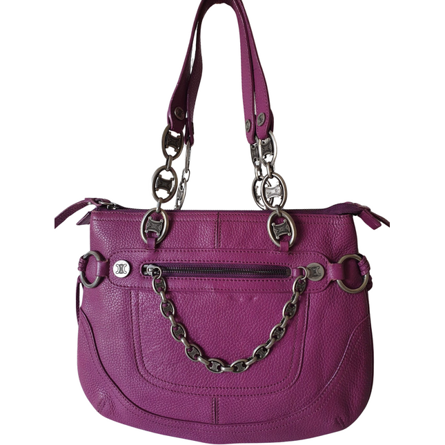 CELINE  triomphe vintage shoulder bag