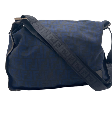Fendi FF cloth messenger bag