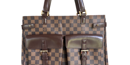 Louis Vuitton Uzes damier ebene shoulder bag