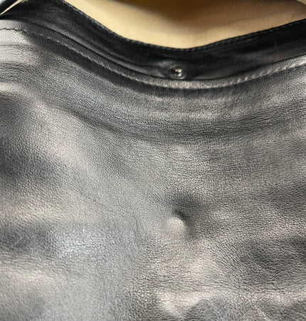 Bottega veneta woven handle leather shoulder bag