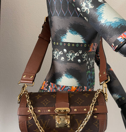 Louis Vuitton trunk papillon crossbody bag