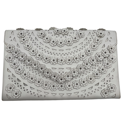 ALAIA Lederclutch