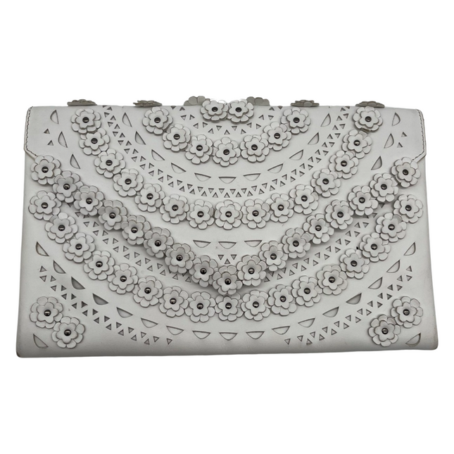 ALAIA  leather clutch bag