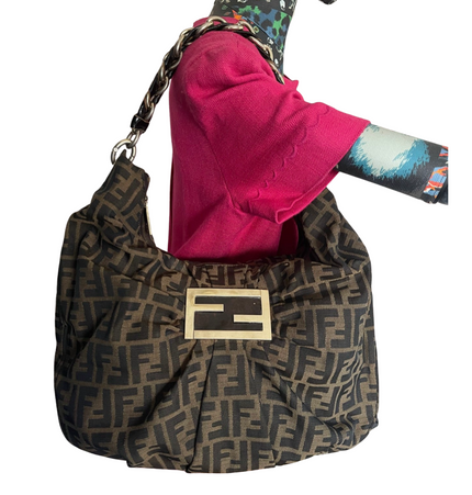 FENDI grand sac bandoulière zucca