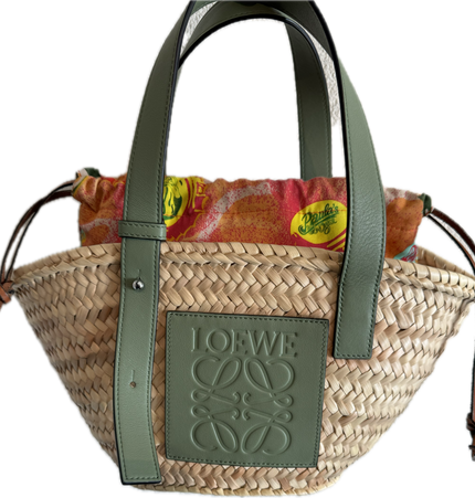Loewe basket shoulder bag