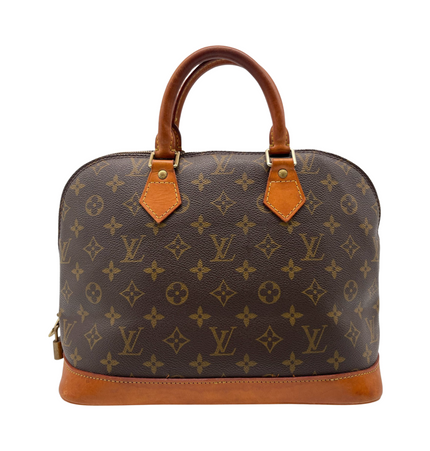 Sac à main Louis Vuitton Alma en toile monogrammée