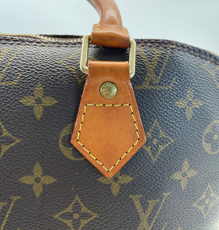 Sac à main Louis Vuitton Alma en toile monogrammée