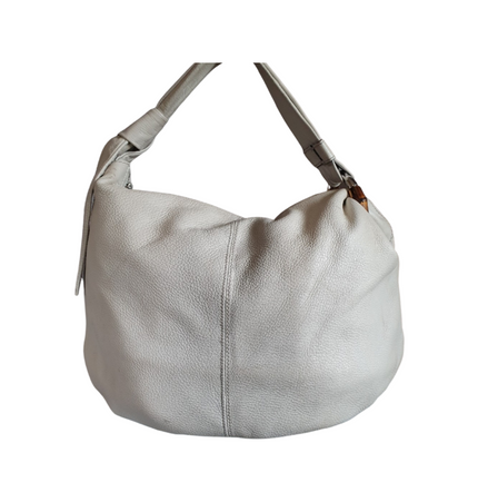 GUCCI  bamboo leather shoulder bag