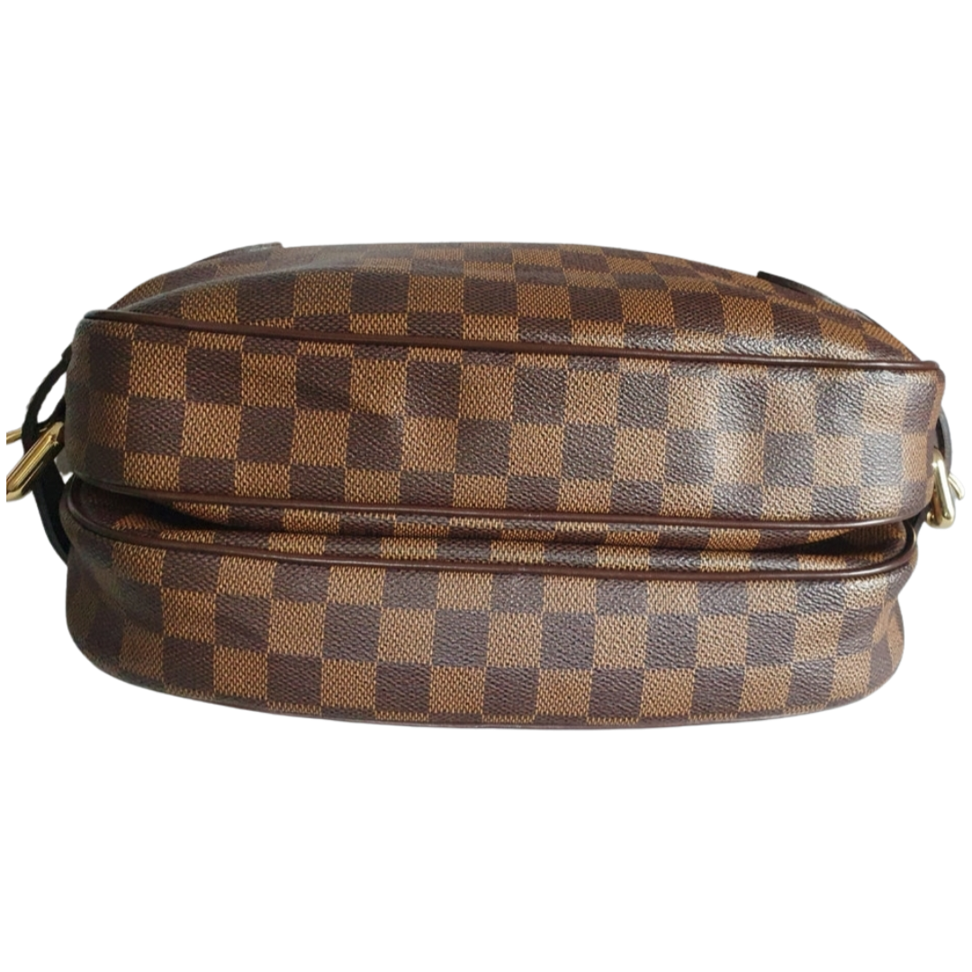 LOUIS VUITTON Highbury Damier Ebene Shoulder Handbag TT3089 