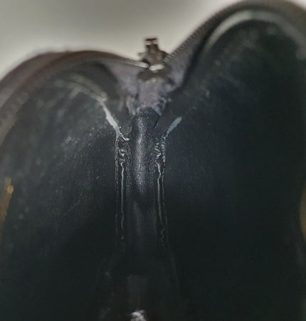 Dior coin denim pouch