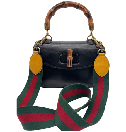 Gucci bamboo top handle bag