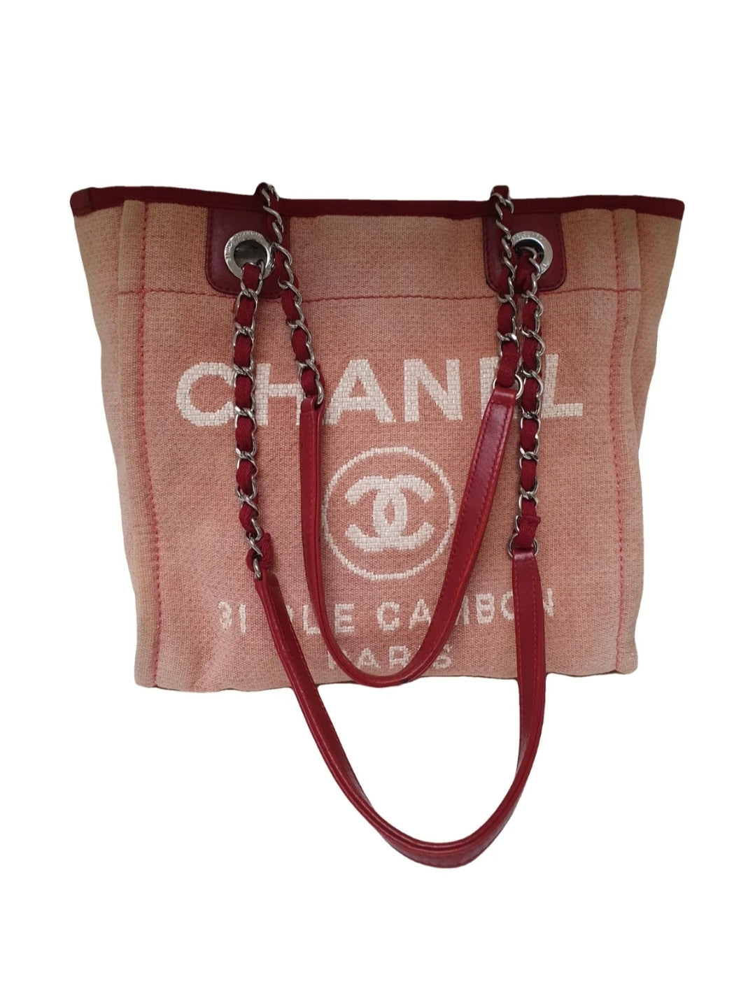 Chanel North South deauvile shoulder bag