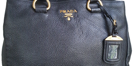 Prada leather handbag