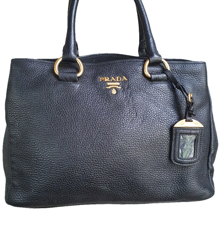 Prada leather handbag