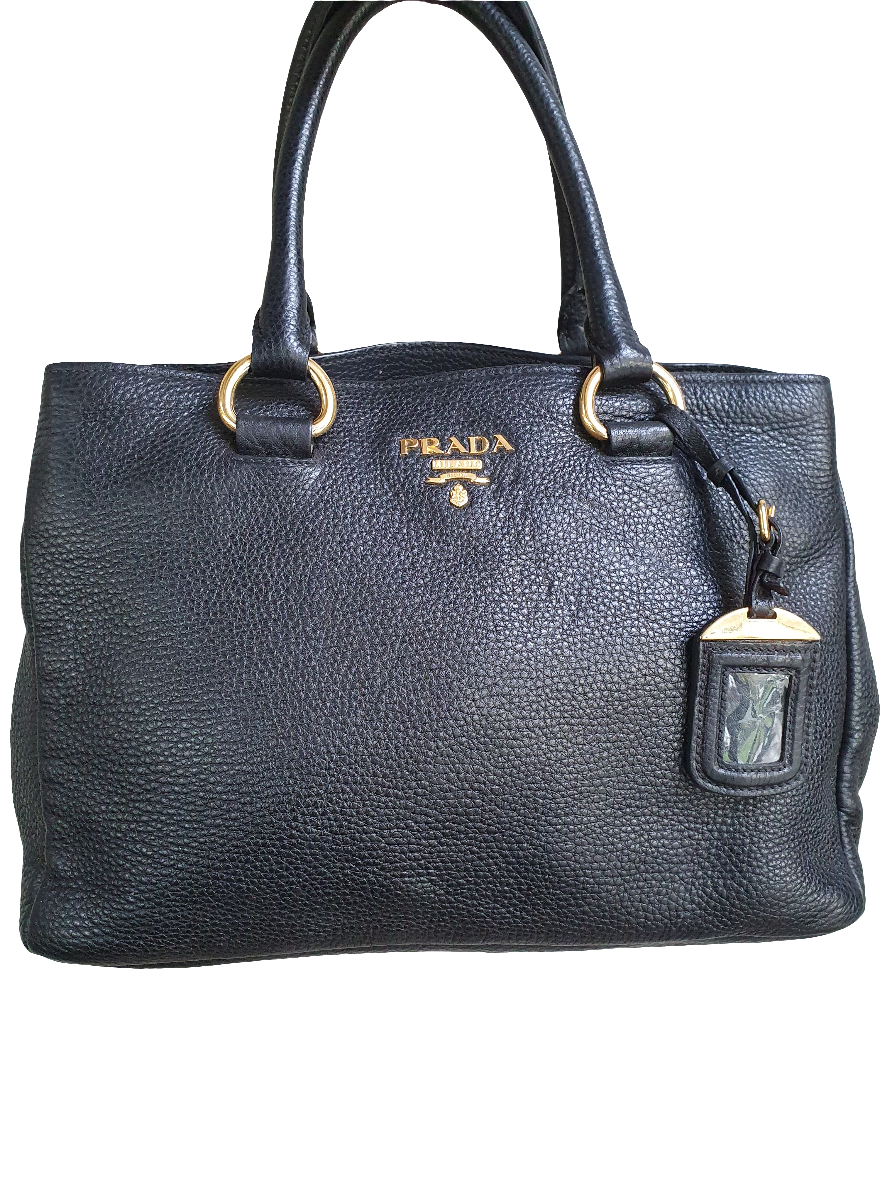 Prada leather handbag