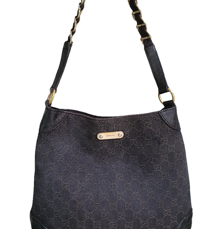 Gucci shoulder cloth bag