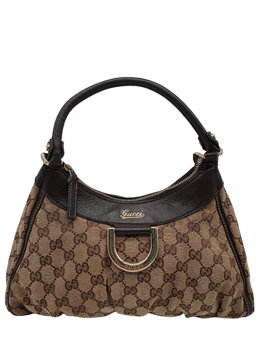 Gucci D ring shoulder bag