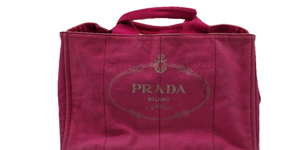 Prada canapa tote