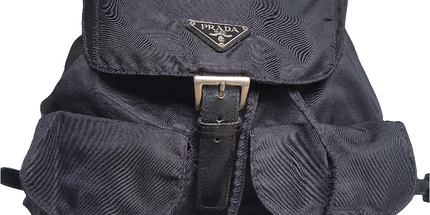 Prada nylon backpack