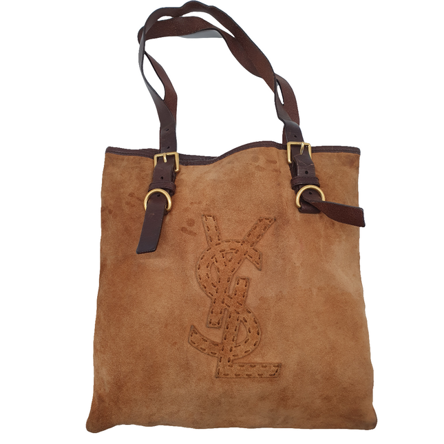 Yves saint Laurent suede shoulder bag