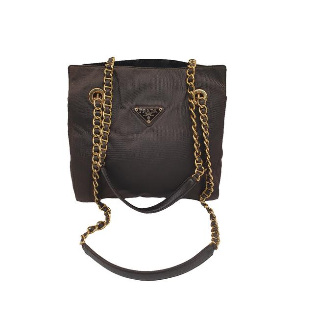 Prada nylon shoulder bag