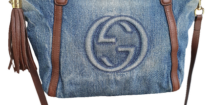 Gucci soho denim shoulder bag