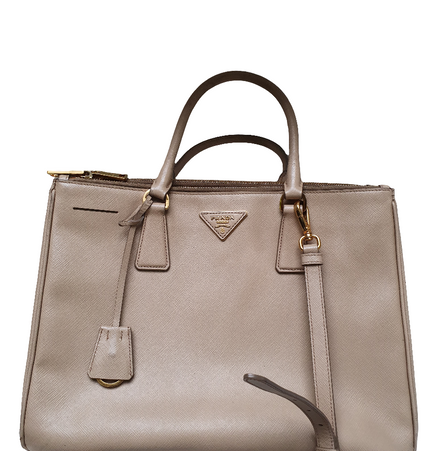 Sac à main Prada en cuir saffiano