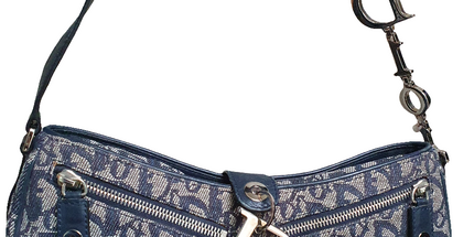 Dior saddle denim shoulder bag