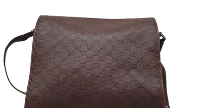 Gucci guccisima leather messenger bag