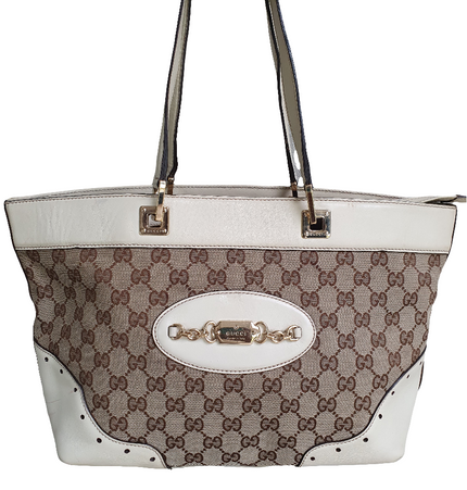 Gucci horse bit shoulder bag