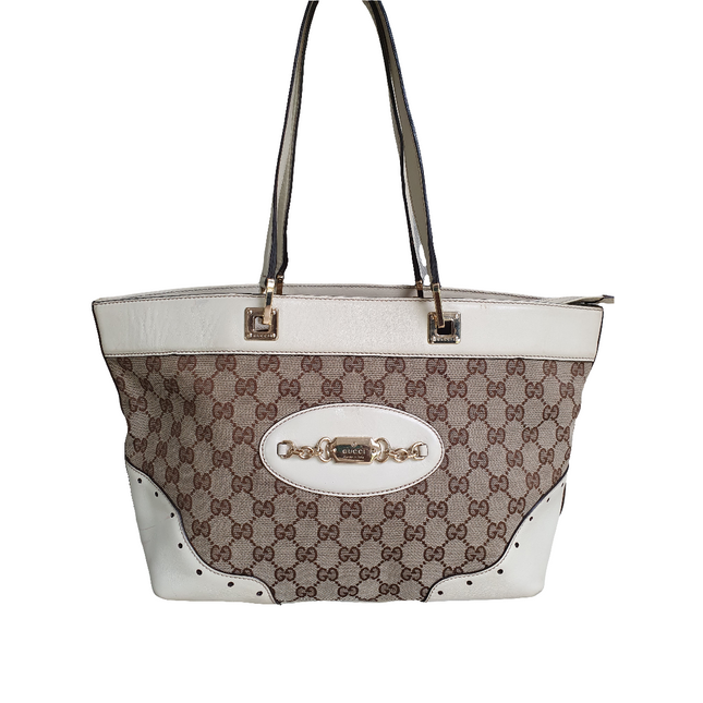 Gucci horse bit shoulder bag