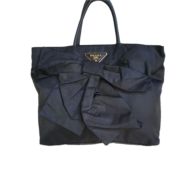 Prada bow shoulder bag