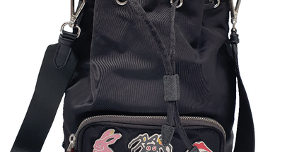 Prada duet crossbody bag