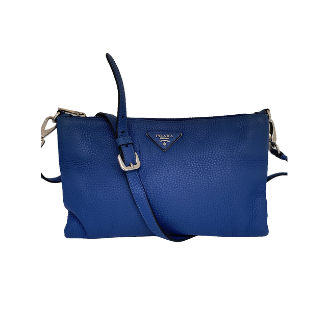 Prada leather crossbody bag