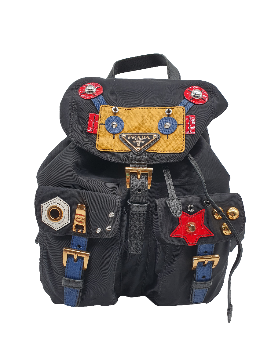 Prada robot backpack