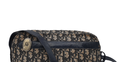 Dior monogram crossbody denim vintage bag