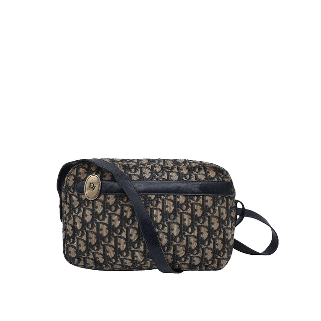 Dior monogram crossbody denim vintage bag