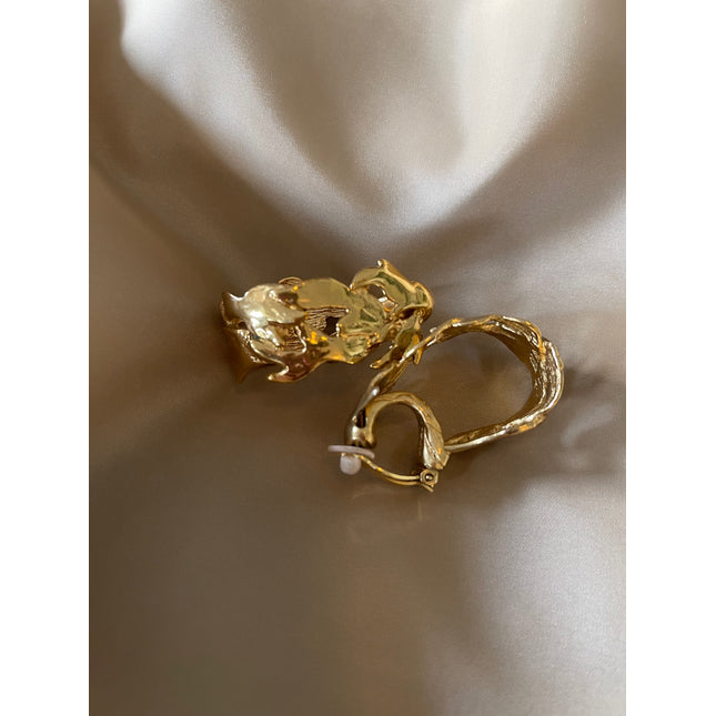 Yves saint laurent  artsy earrings