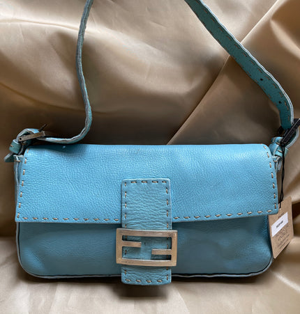 Sac bandoulière Fendi baguette en cuir