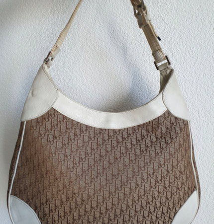 Dior cloth vintage shoulder bag