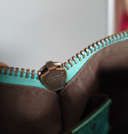 Sac à main bandoulière Gucci mini en bambou